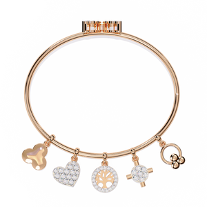 Charm Bangle Bracelet