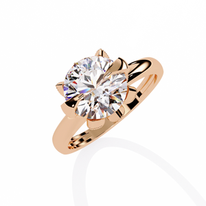 Crown Inspired Diamond Ring
