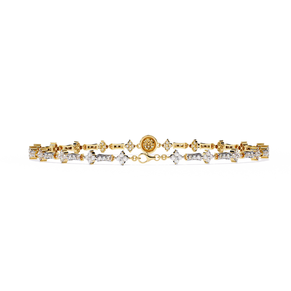 Diamond Chain Link Bracelet