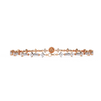 Diamond Chain Link Bracelet