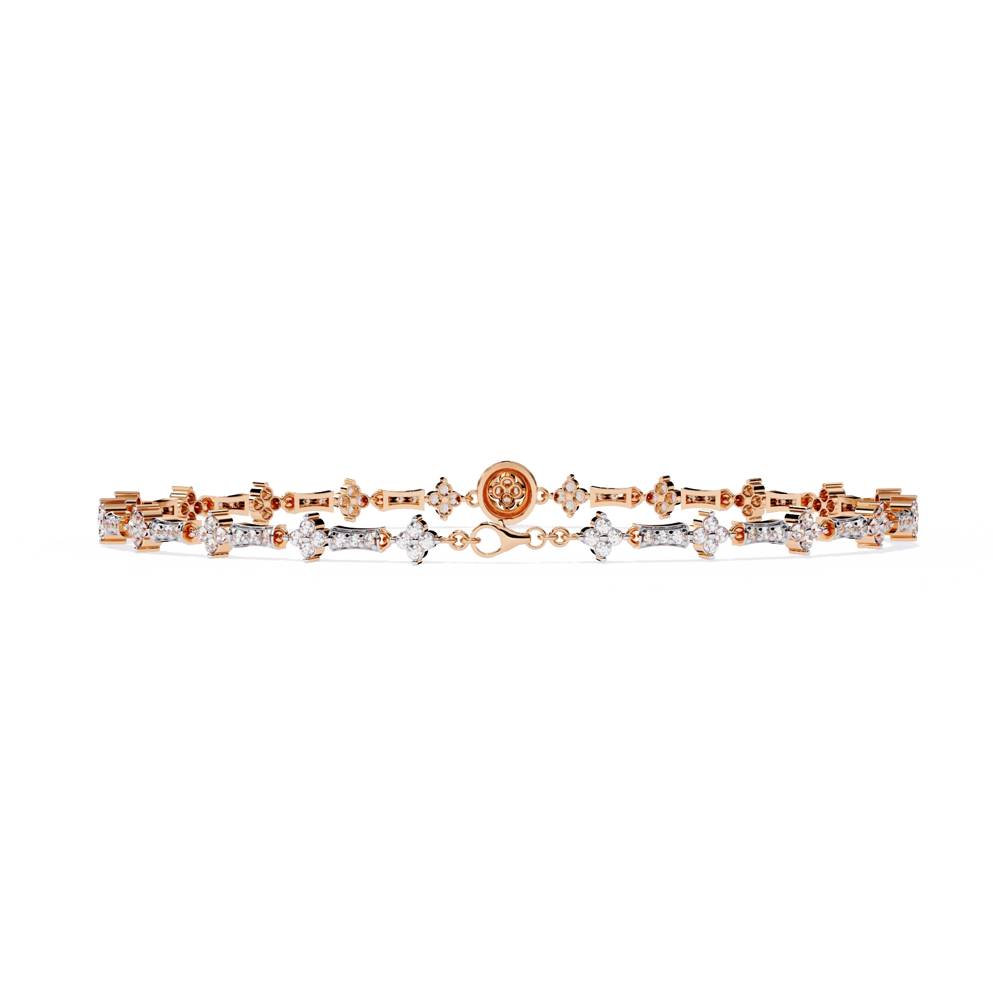 Diamond Chain Link Bracelet