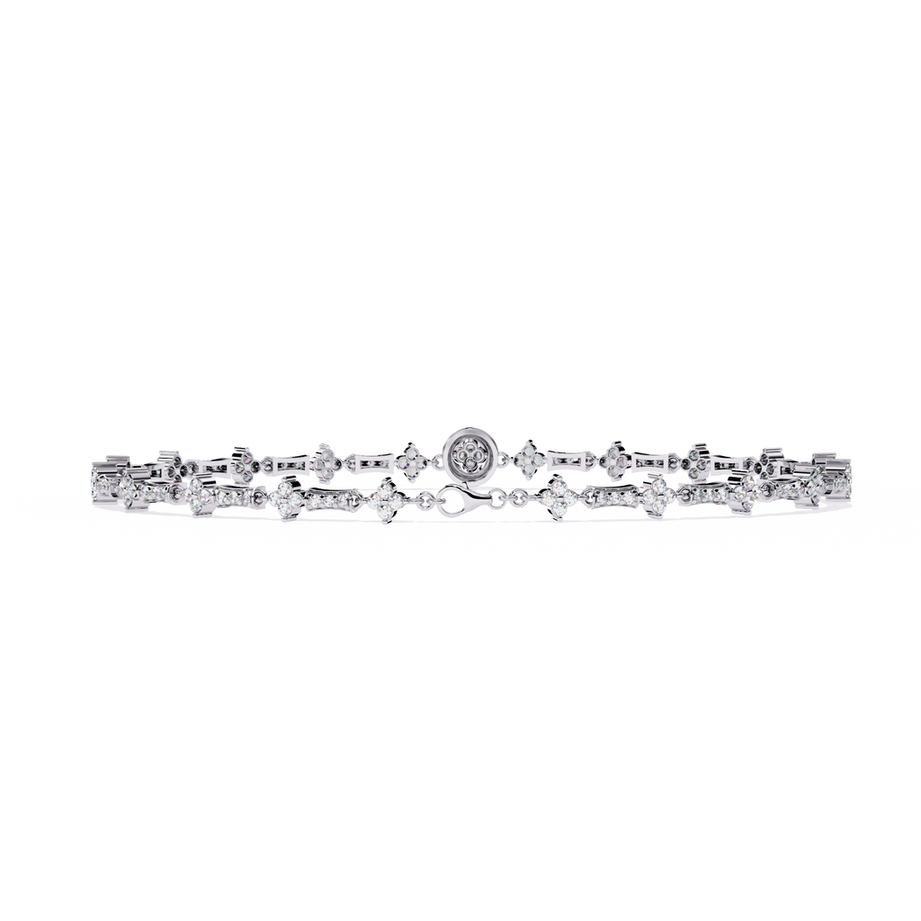 Diamond Chain Link Bracelet