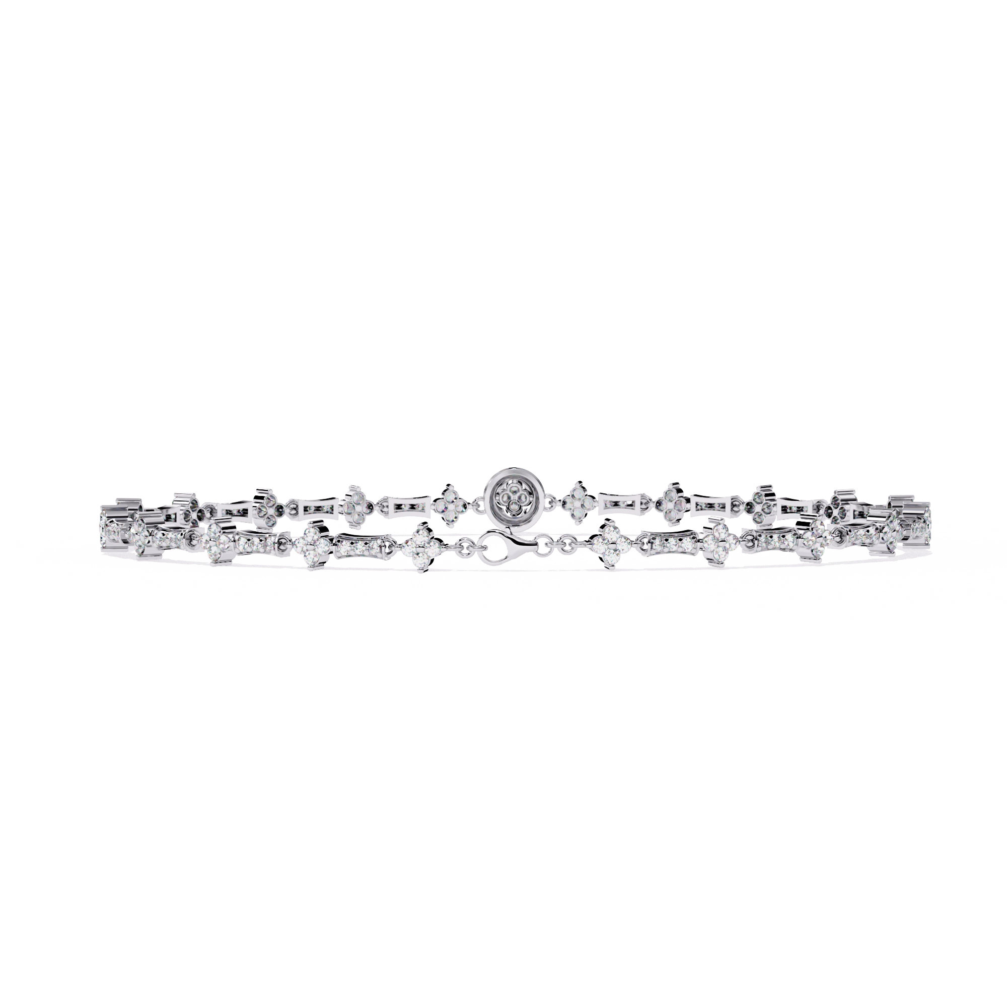 Diamond Chain Link Bracelet