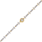 Diamond Chain Link Bracelet