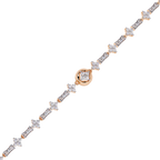 Diamond Chain Link Bracelet