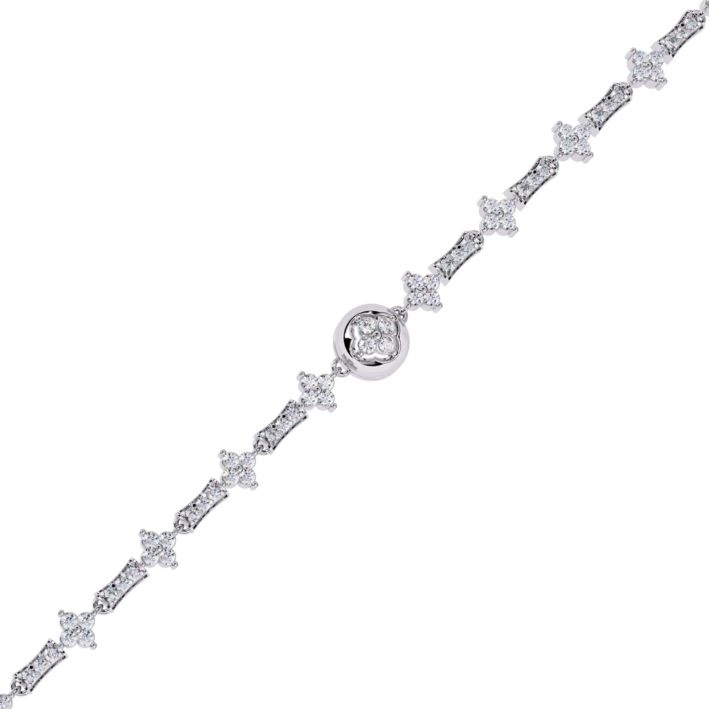 Diamond Chain Link Bracelet