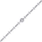 Diamond Chain Link Bracelet