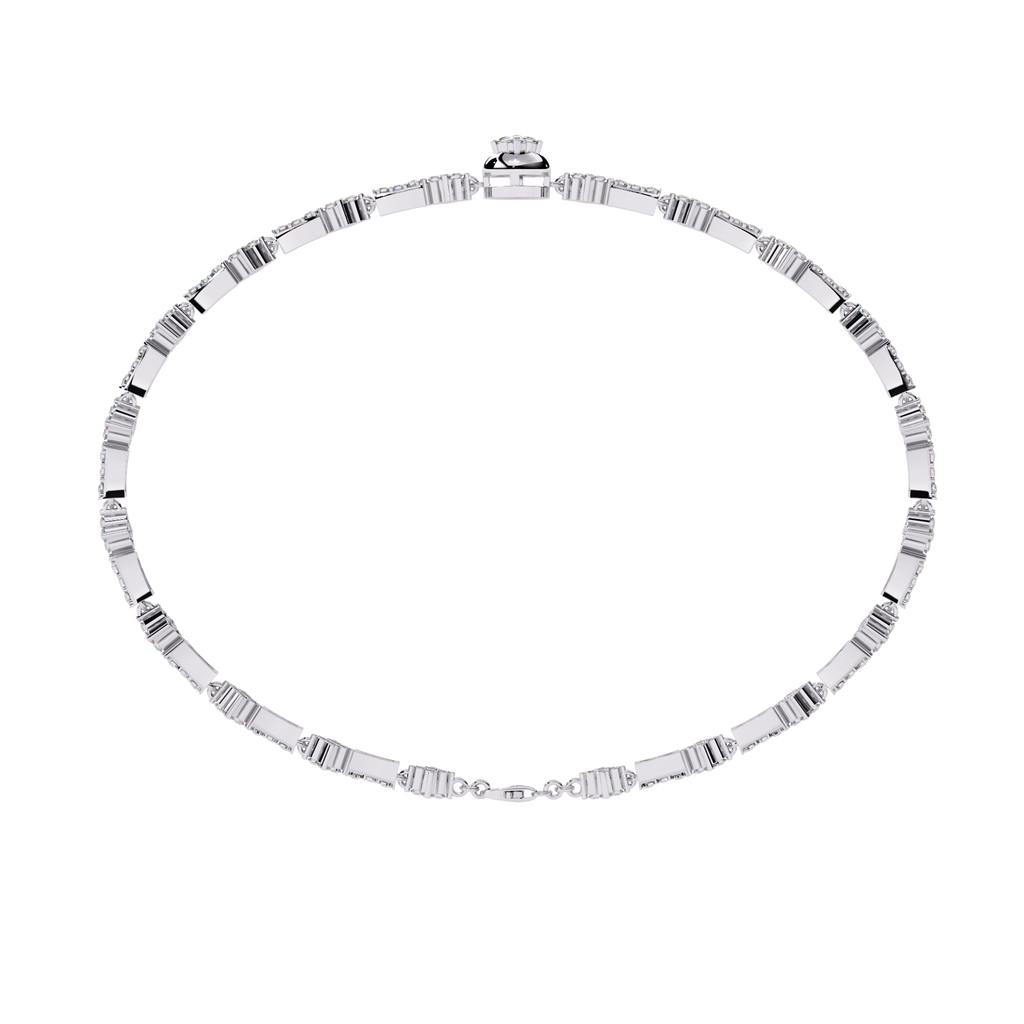 Diamond Chain Link Bracelet