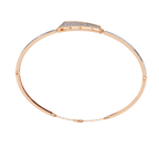 Minimal Diamond Cuff Bracelet