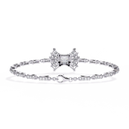 Floral Diamond Tennis Bracelet