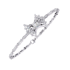 Floral Diamond Tennis Bracelet