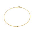 Geometric Diamond Chain Bracelet