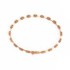 Floral Diamond Link Bracelet