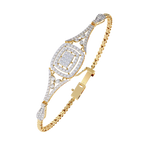 Vintage Diamond Statement Bracelet