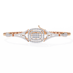 Vintage Diamond Statement Bracelet