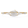 Vintage Diamond Statement Bracelet