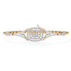 Vintage Diamond Statement Bracelet