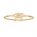 Vintage Diamond Statement Bracelet
