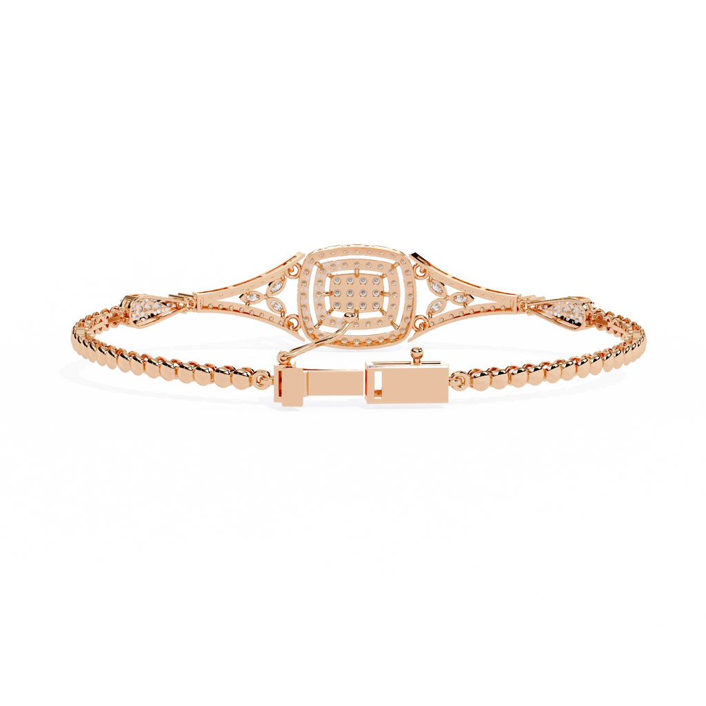Vintage Diamond Statement Bracelet