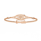 Vintage Diamond Statement Bracelet