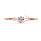Round Diamond Chain Bracelet