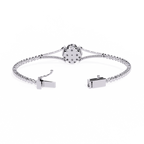 Round Diamond Chain Bracelet