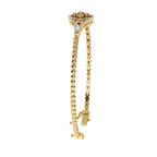 Round Diamond Chain Bracelet