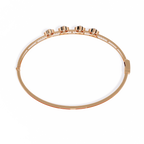 Open Diamond Bangle Bracelet