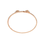 Double Heart Diamond Bracelet