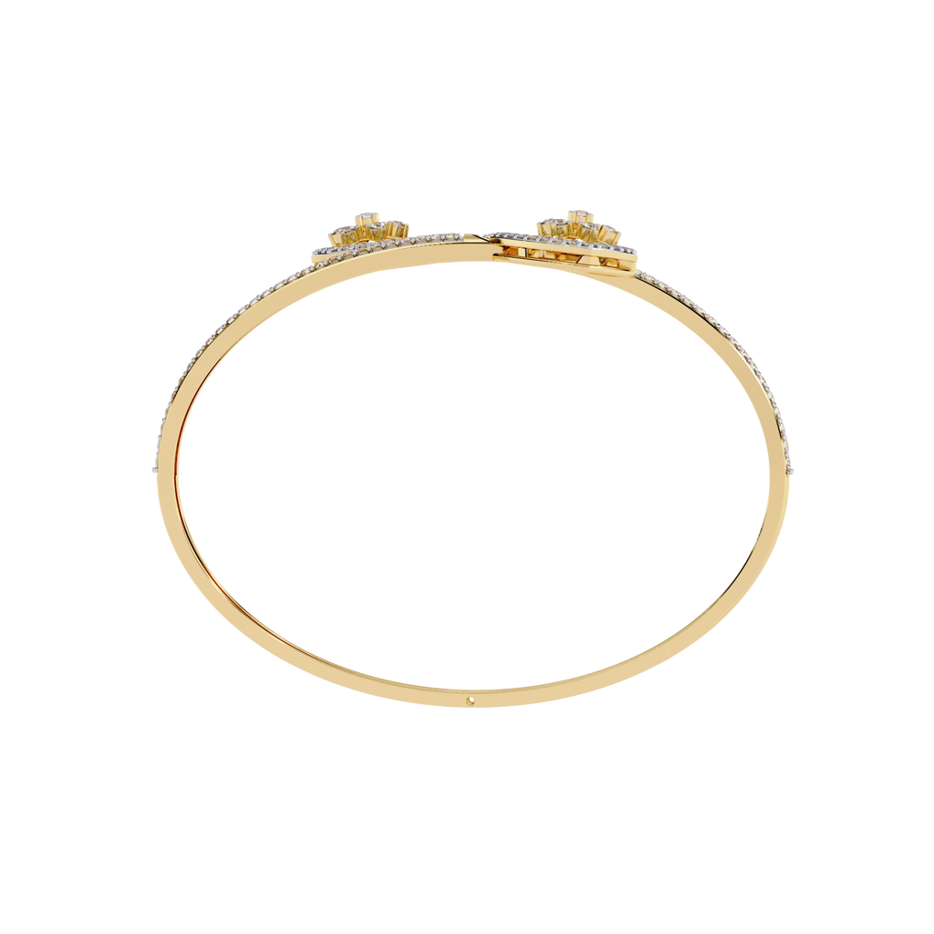 Double Heart Diamond Bracelet