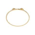 Double Heart Diamond Bracelet