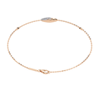 Drop Chain Diamond Bracelet