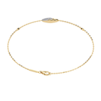 Drop Chain Diamond Bracelet