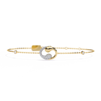 Drop Chain Diamond Bracelet