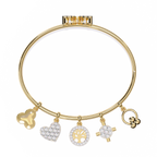 Charm Bangle Bracelet