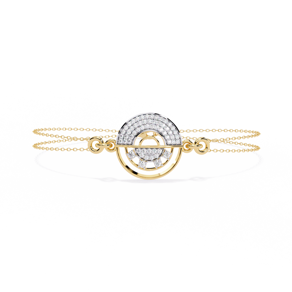 Circle Diamond Bracelet