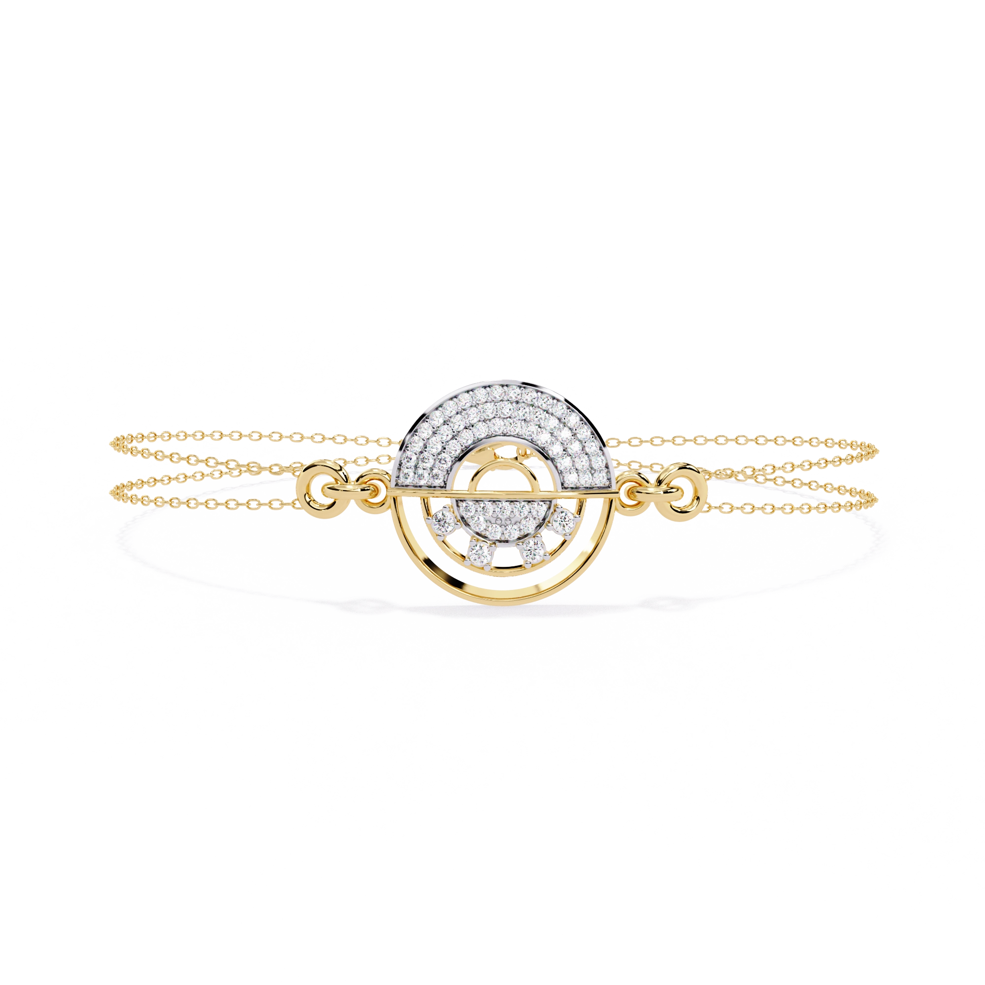 Circle Diamond Bracelet