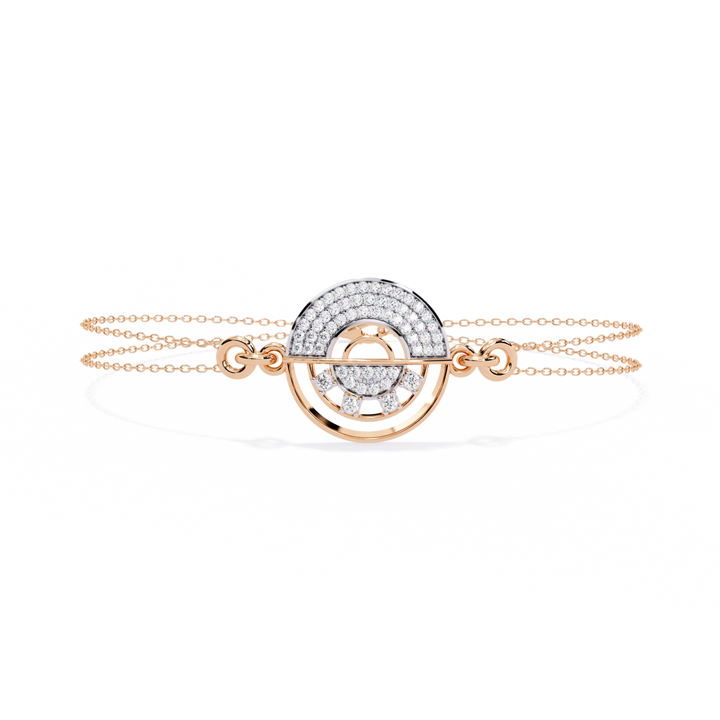 Circle Diamond Bracelet