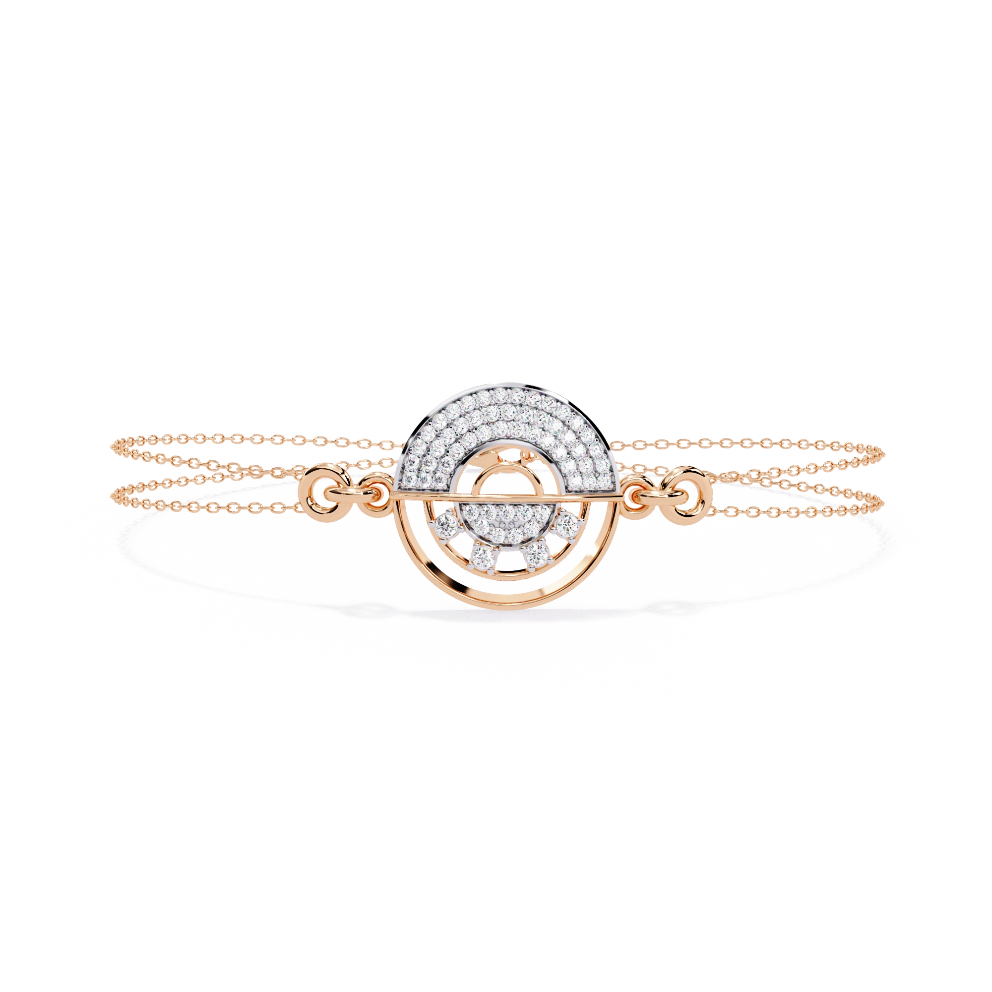 Circle Diamond Bracelet