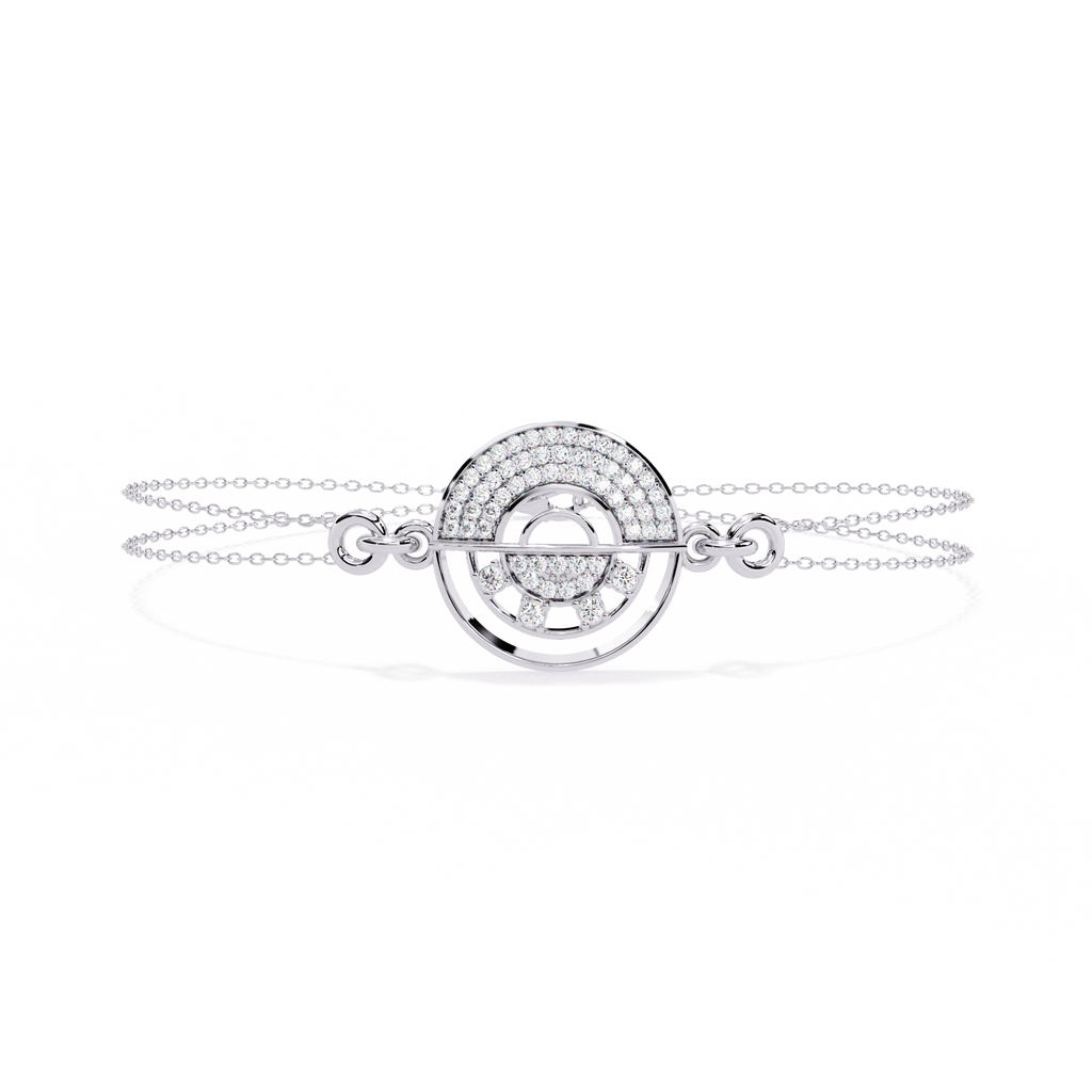 Circle Diamond Bracelet