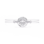 Circle Diamond Bracelet