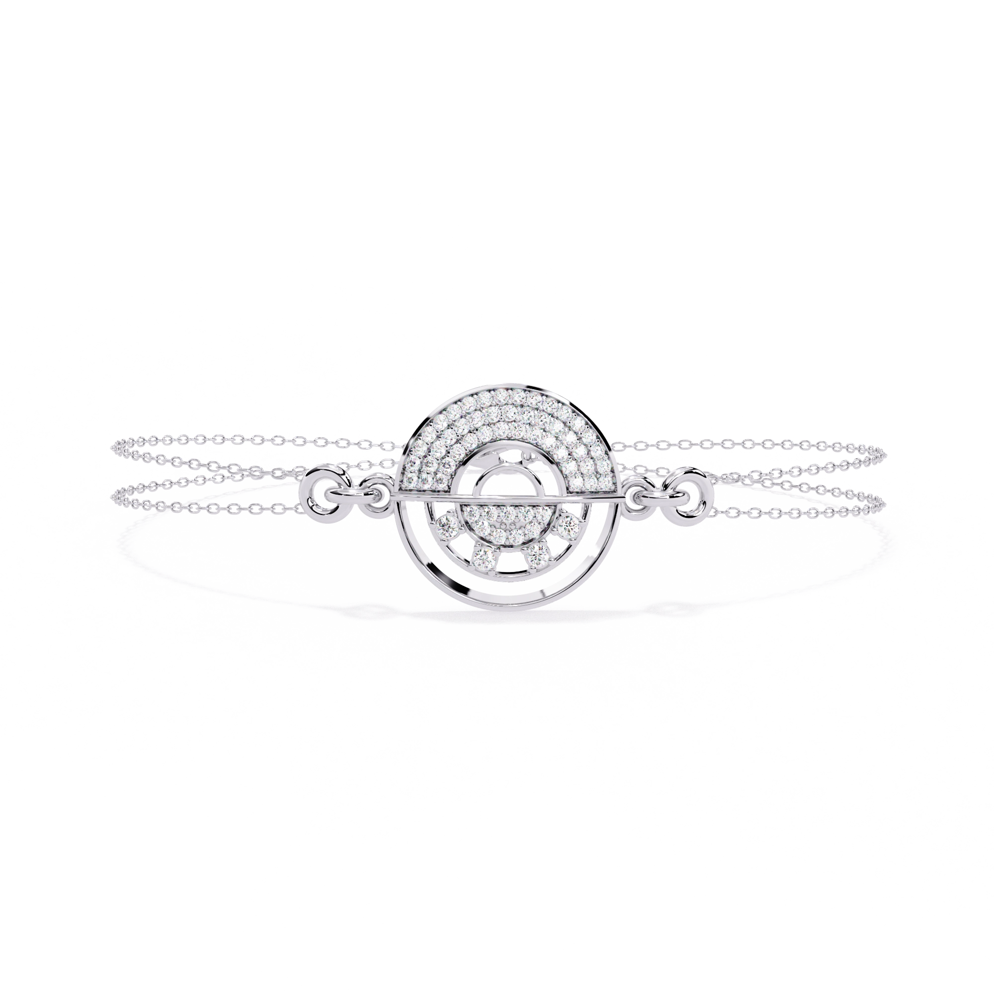 Circle Diamond Bracelet