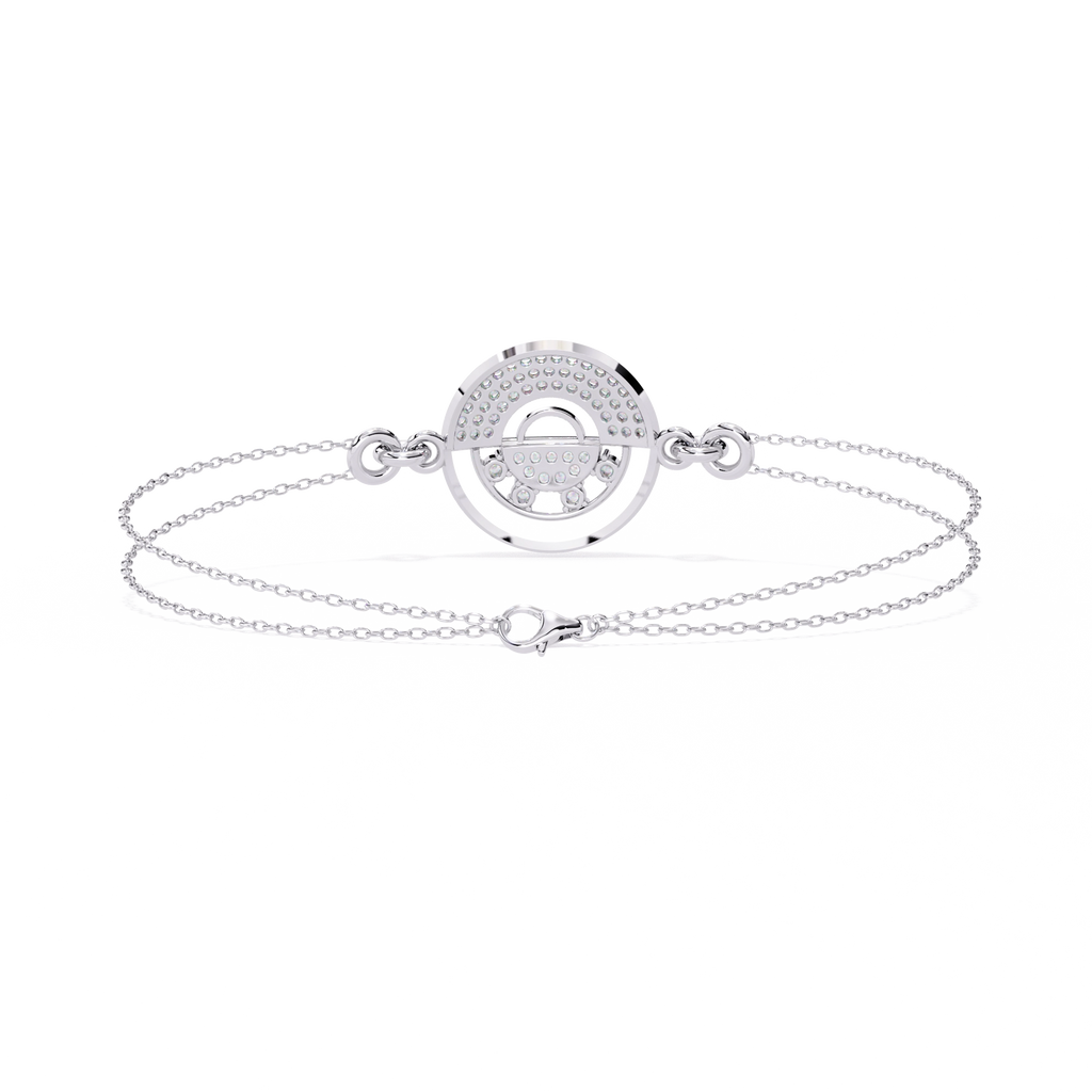 Circle Diamond Bracelet