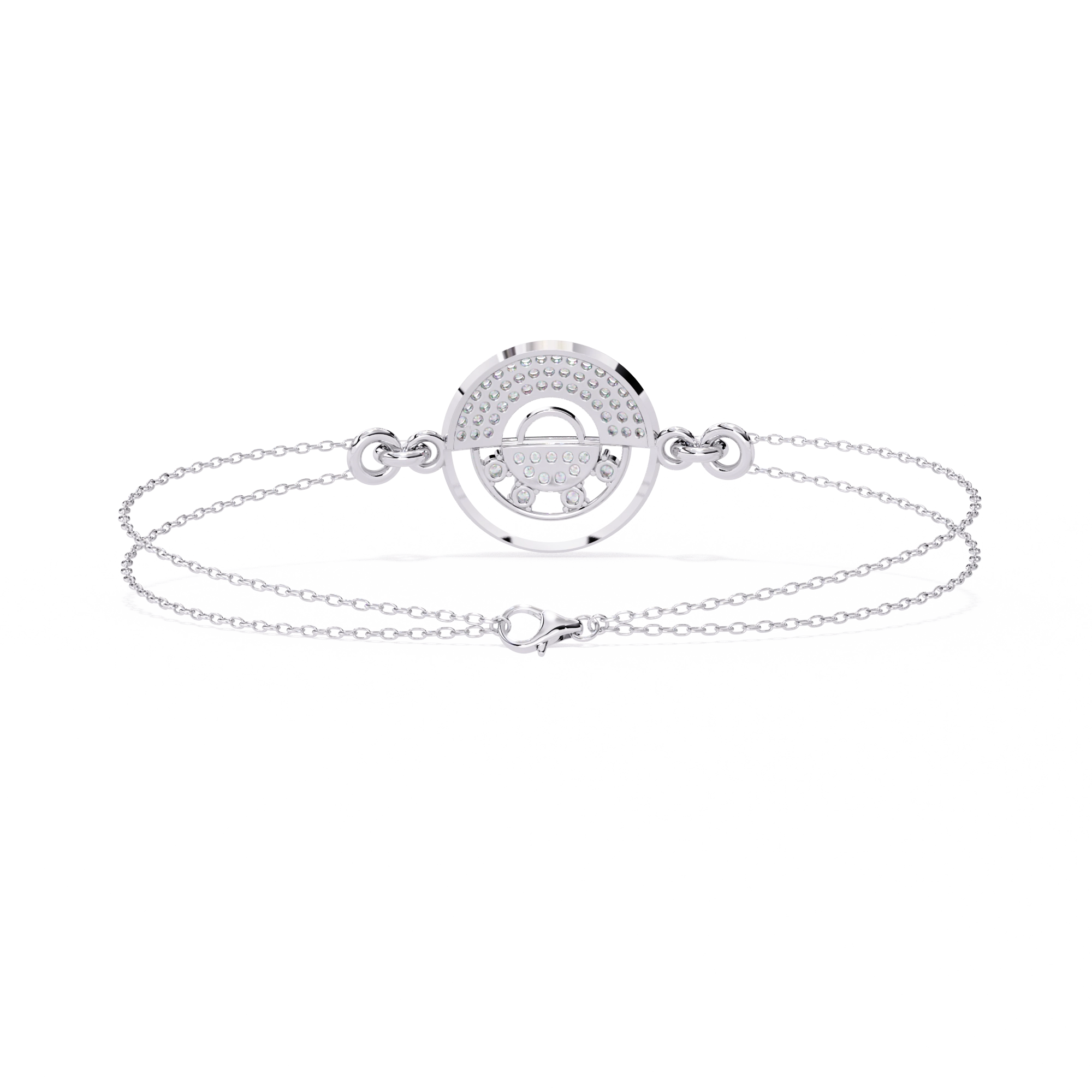 Circle Diamond Bracelet