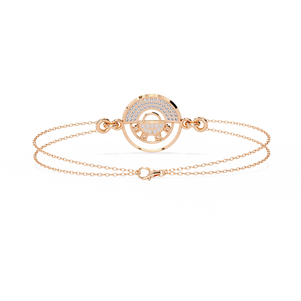 Circle Diamond Bracelet