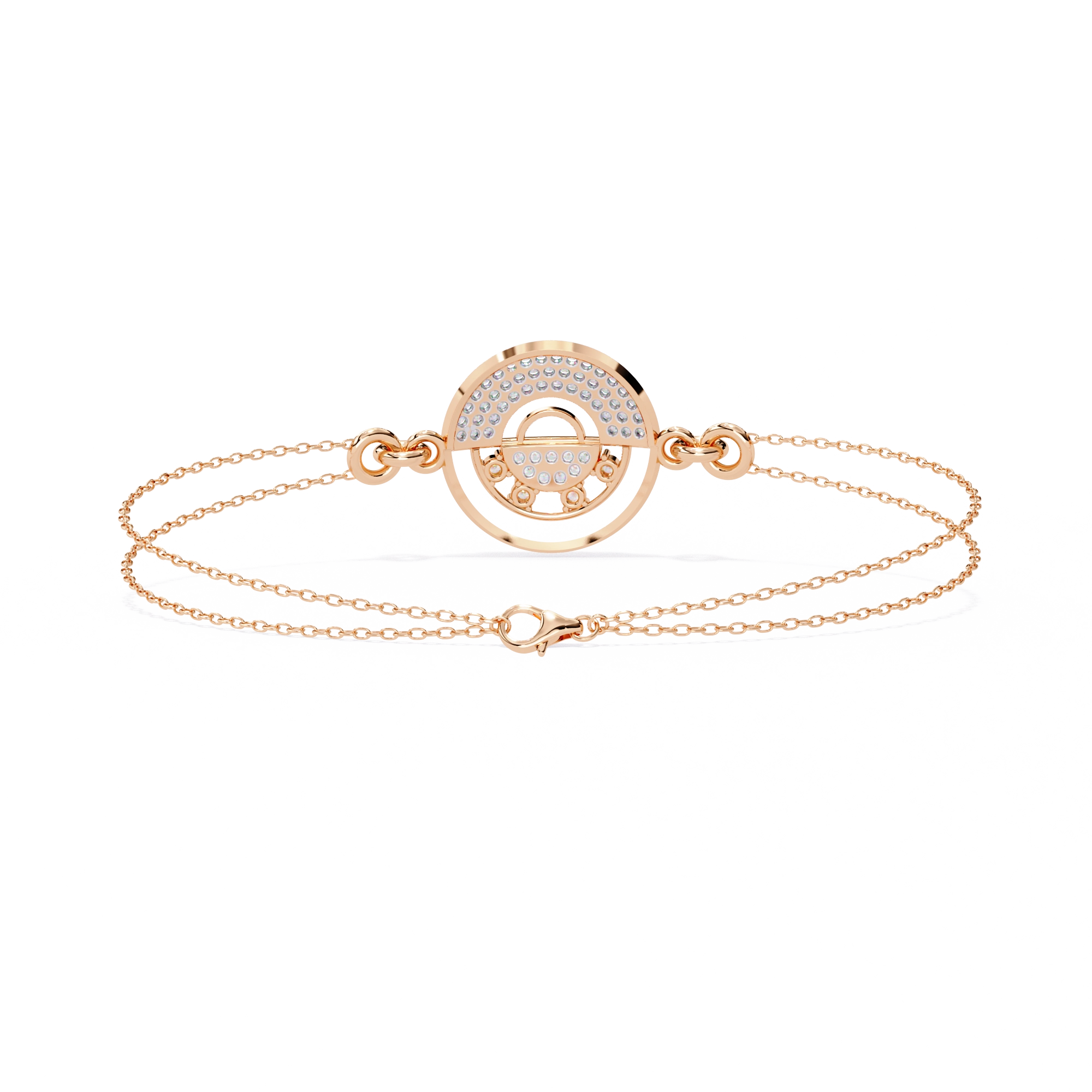 Circle Diamond Bracelet