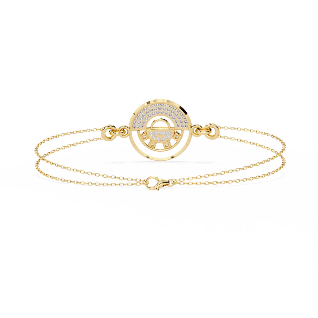 Circle Diamond Bracelet