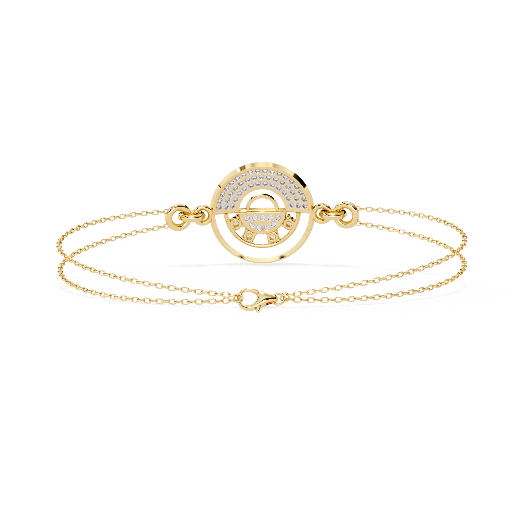 Circle Diamond Bracelet