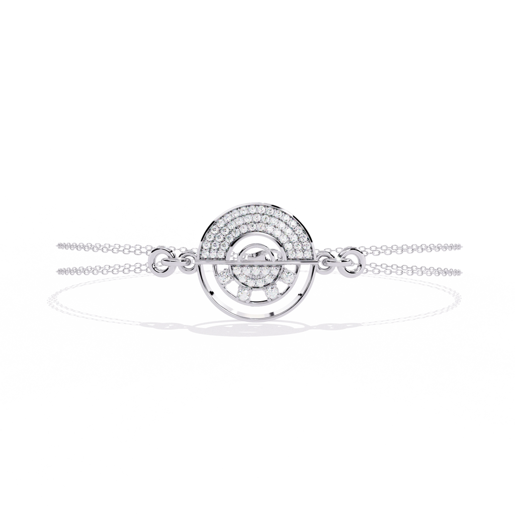Circle Diamond Bracelet