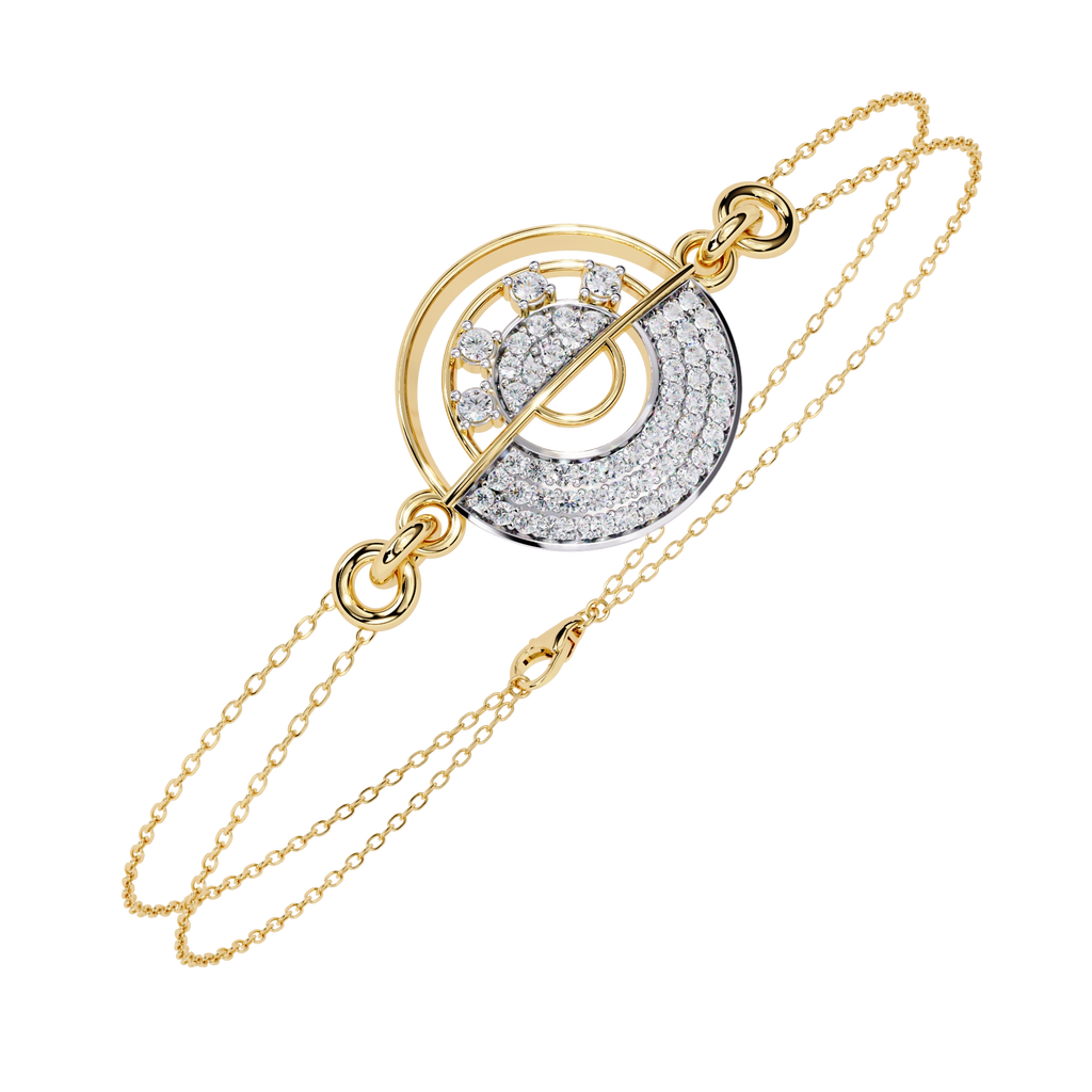 Circle Diamond Bracelet